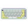 Logitech POP Keys Mechanical Wireless Keyboard with Customizable Emoji Keys, Durable Compact Design, Bluetooth or USB Connectivity, Multi-Device, OS Compatible - Daydream Mint